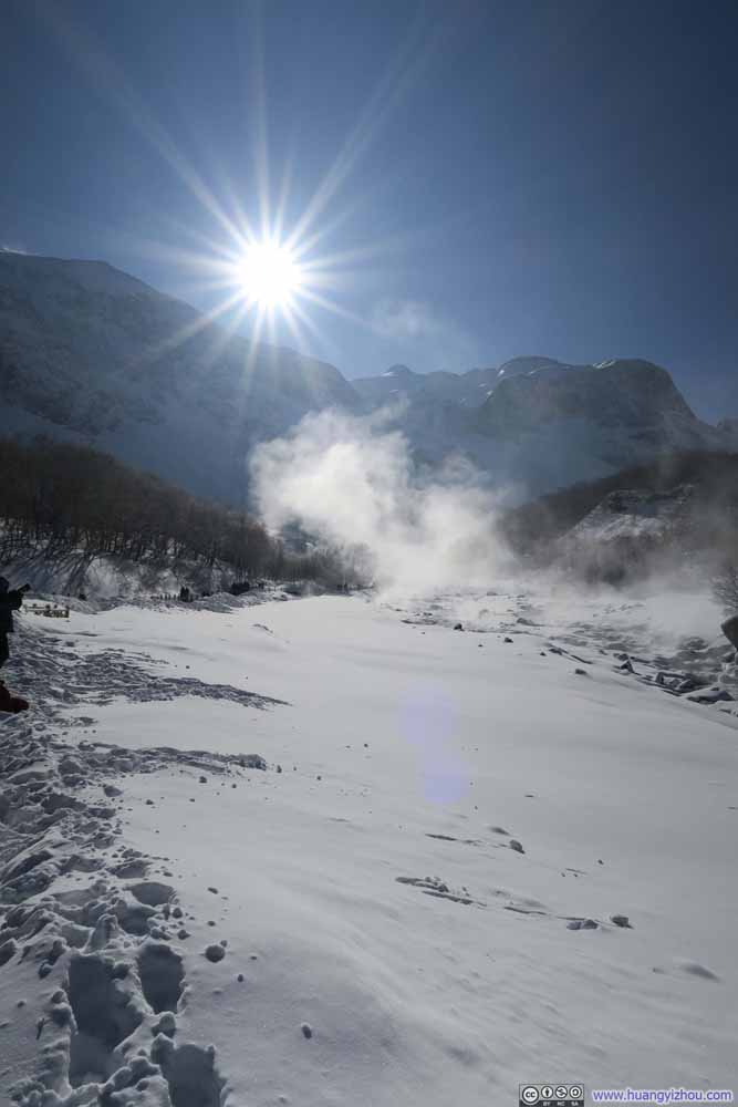 长白山瀑布景区