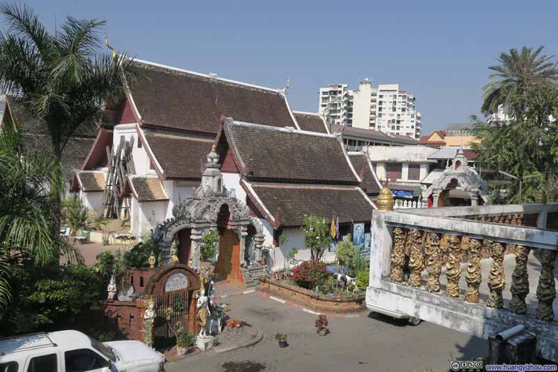 Wat Buppharam，主殿的二楼