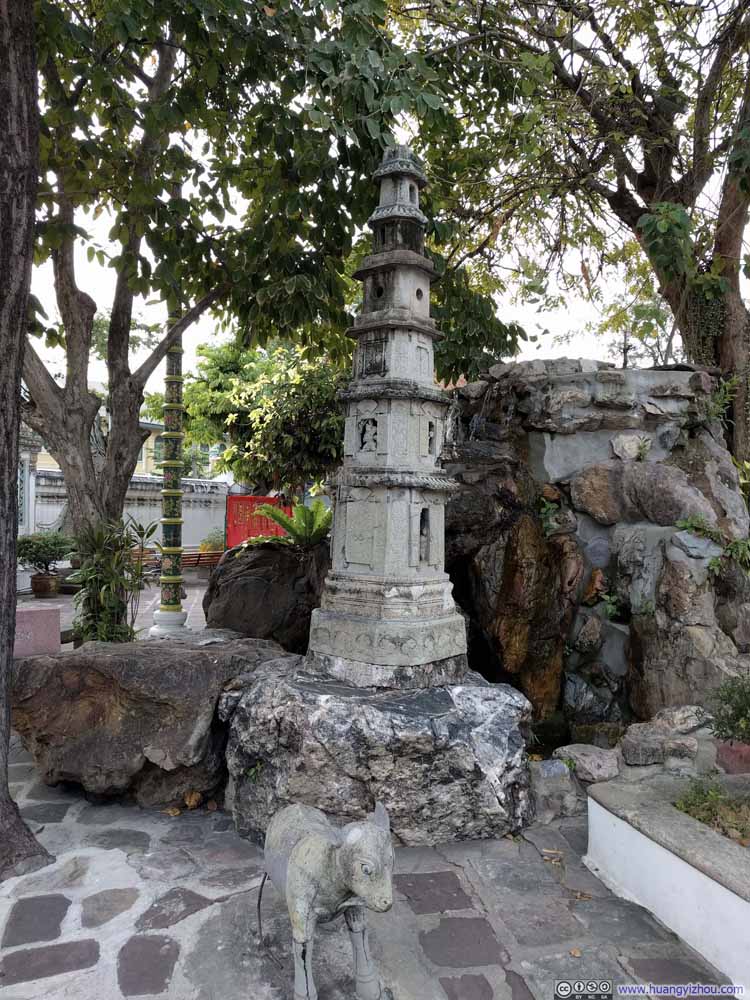 卧佛寺，一些假山的装饰