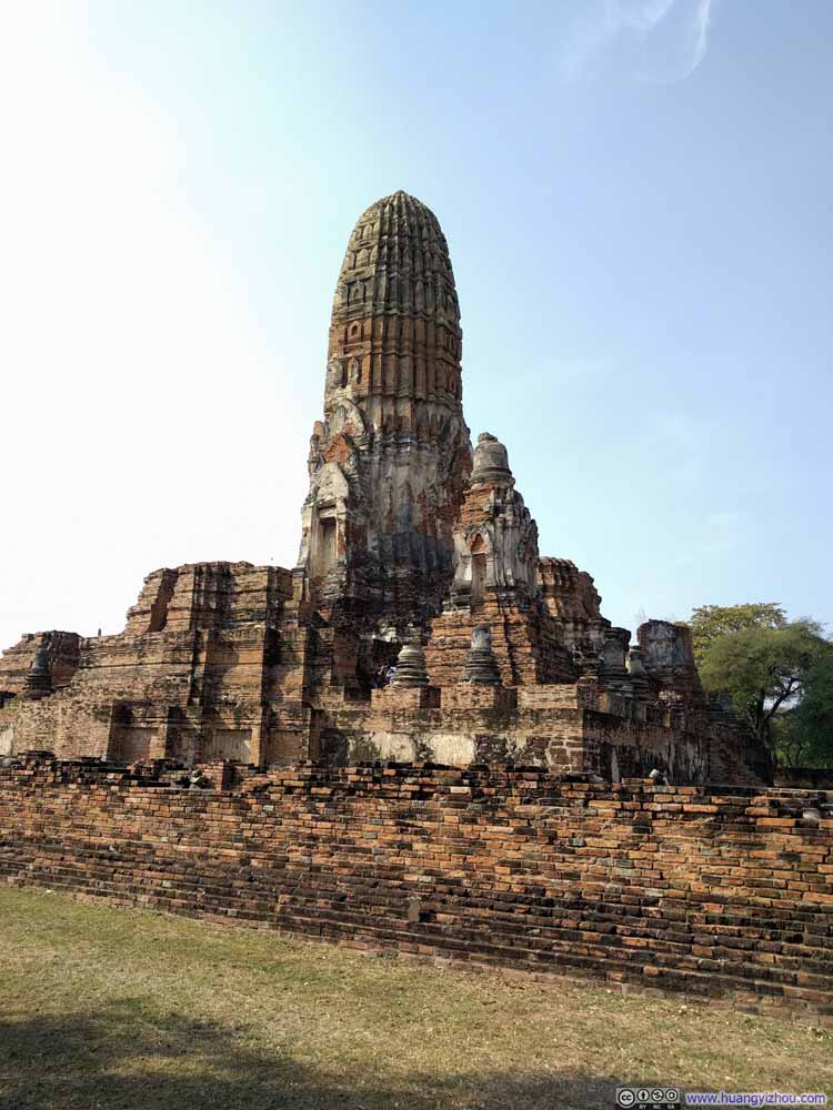 Wat Phra Ram的主佛塔群