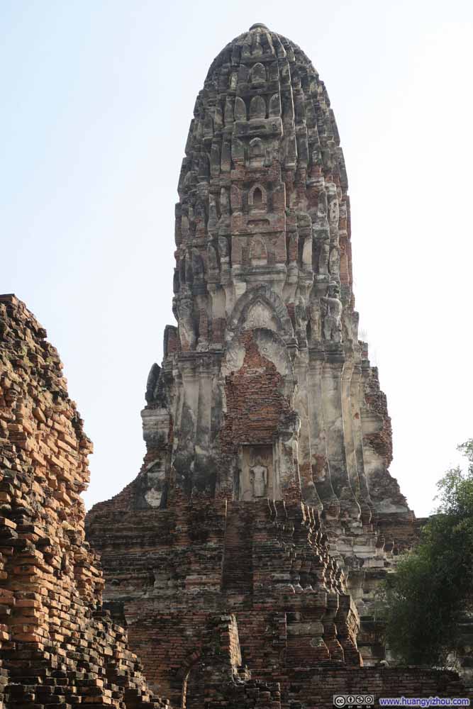Wat Phra Ram的主塔