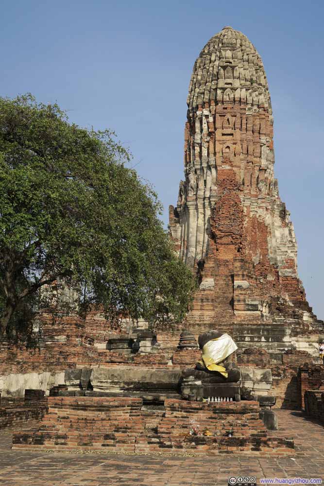 Wat Phra Ram的主塔