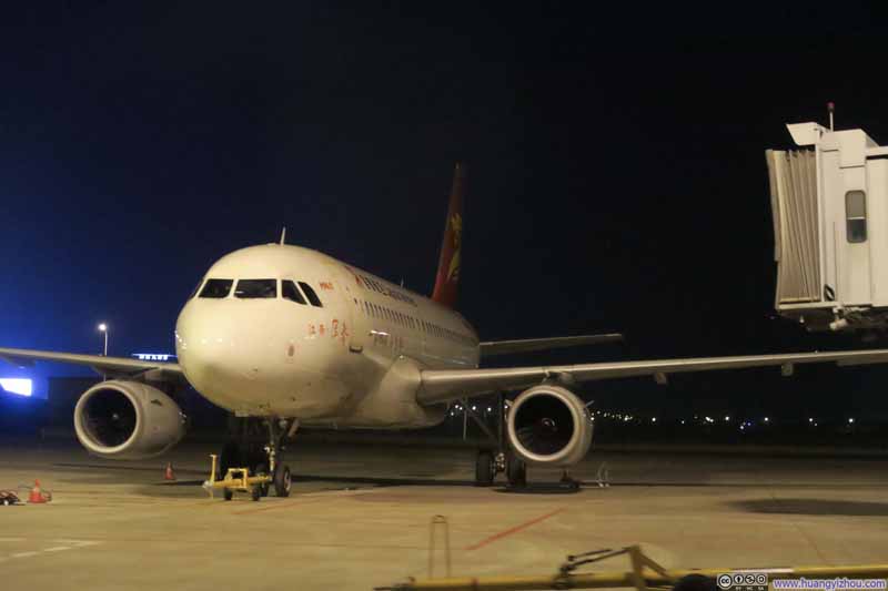 首都航空319,带江西宜春宣传彩绘