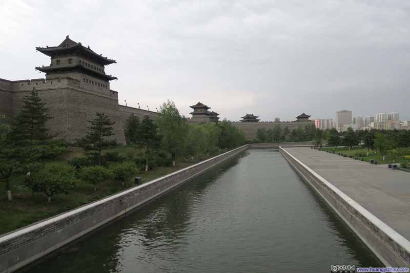 大同城东的护城河