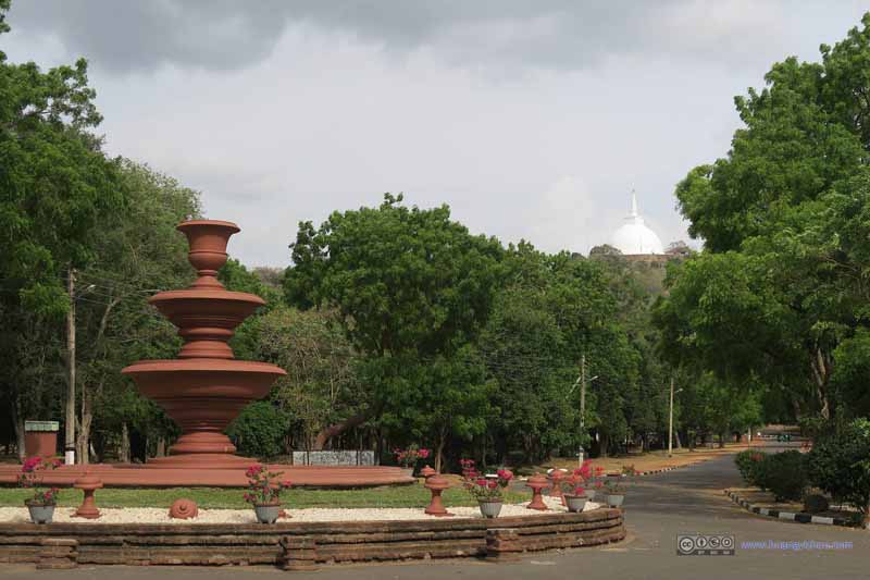 Distant Ambastala Maha Stupa