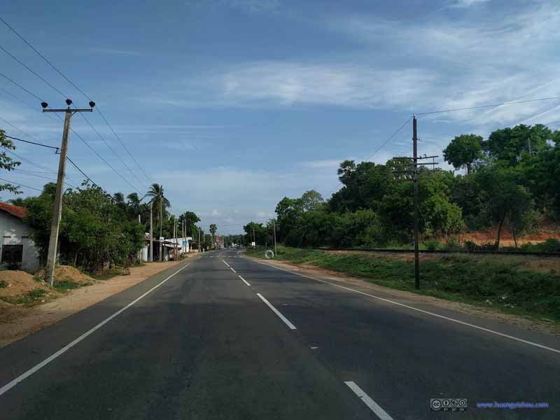 Country Road outside Trincomalee