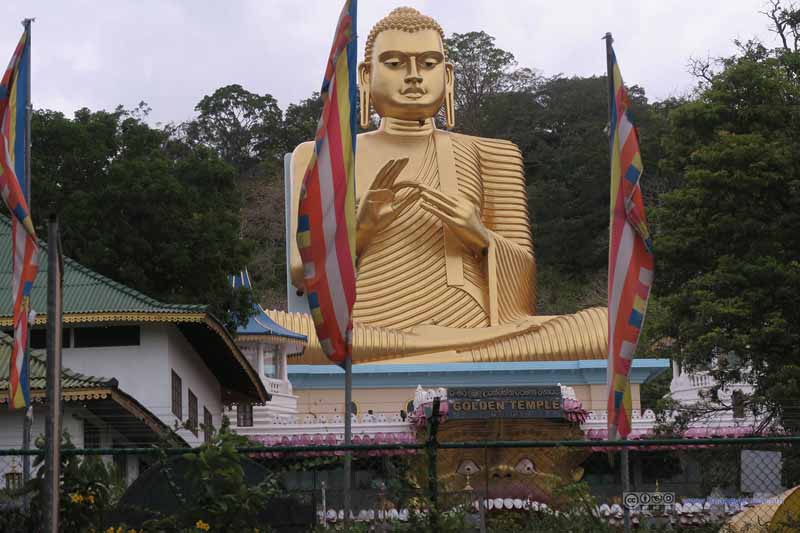Buddha Statue of Dambulla Temple