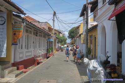 Streets of Galle Fort
