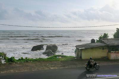 Indian Ocean and Coastal Road