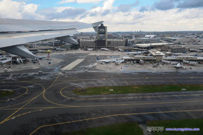 Overlooking Boston Airport