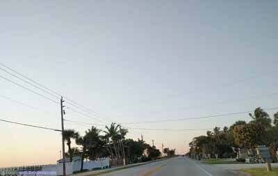 Florida Route A1A by Indian River