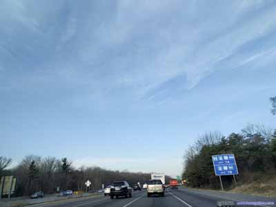 Interstate 495 around Washington DC
