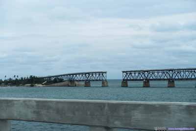 Openings in Bahia Honda Railroad Bridge