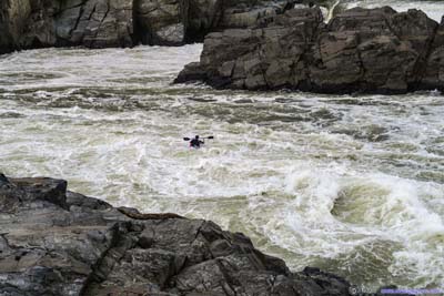 Kayaker in Great Falls