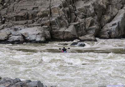 Kayaker in Great Falls
