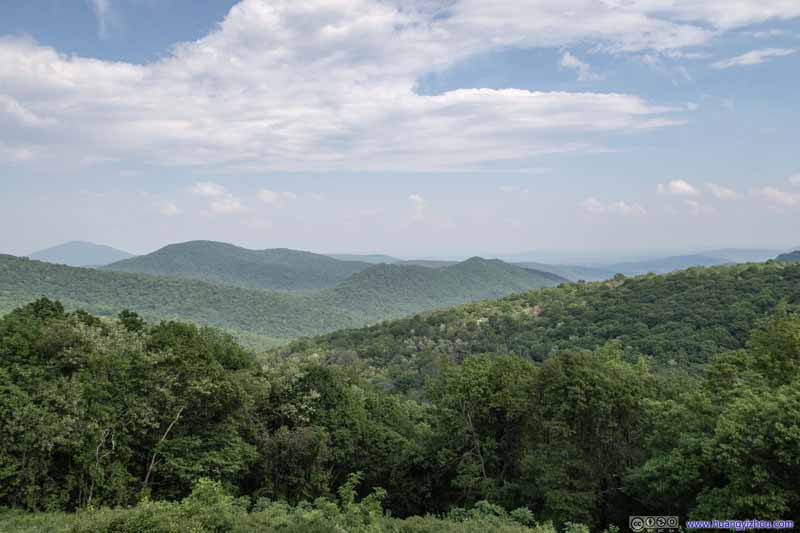 View of Mountains from Thornton Hollow Overlook