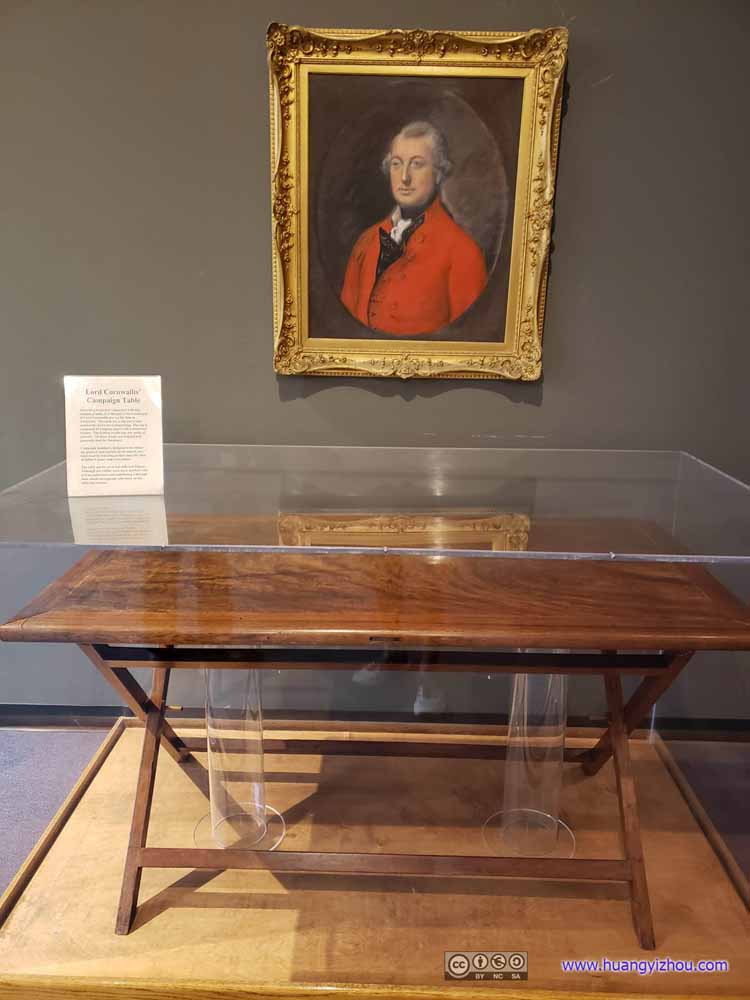 Lord Cornwallis's Campaign Table