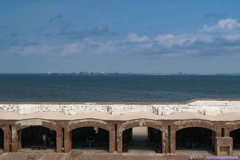 Fort Sumter and Distant Charleston