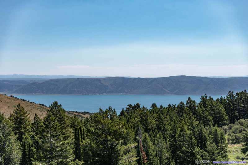 Overlooking Bear Lake