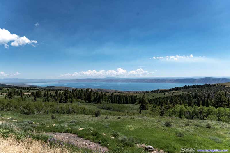 Overlooking Bear Lake