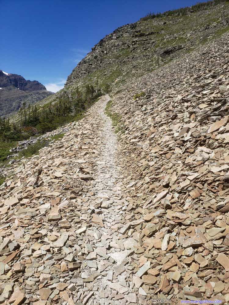 Trail through Loose Rocks