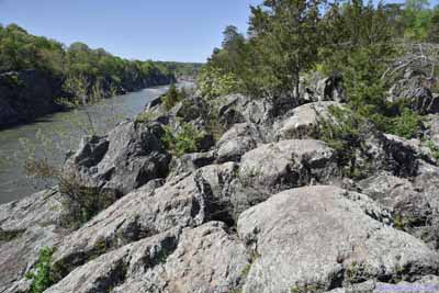 Rocks by Potomac River