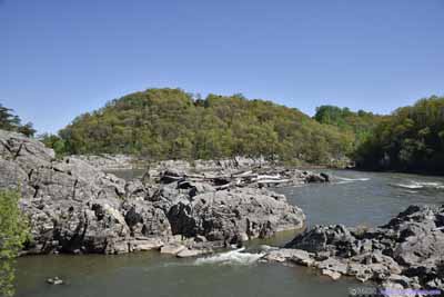 Rocks in Potomac River