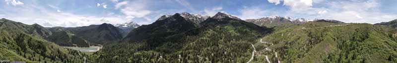 Aerial View by Lone Peak Wilderness
