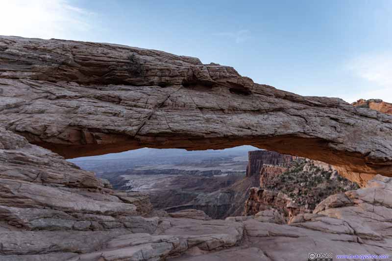 Canyons beyond Mesa Arch