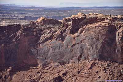 Cliffs Surrounding Upheaval Dome