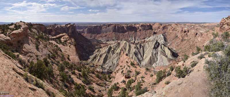 Upheaval Dome from First Overlook