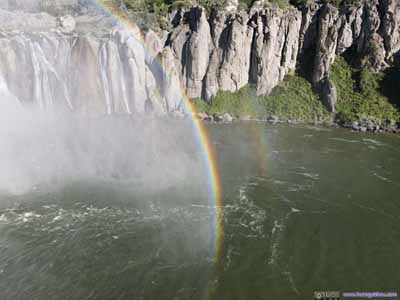 Rainbow by Shoshone Falls