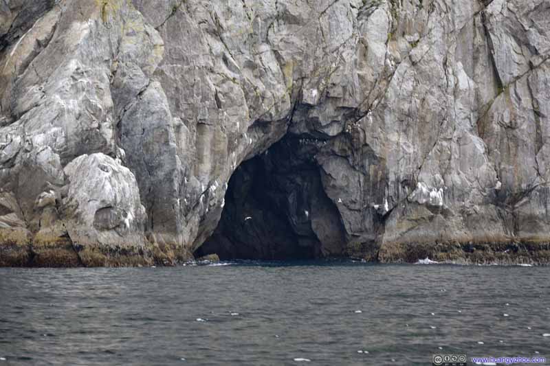 Cave along Rugged Island
