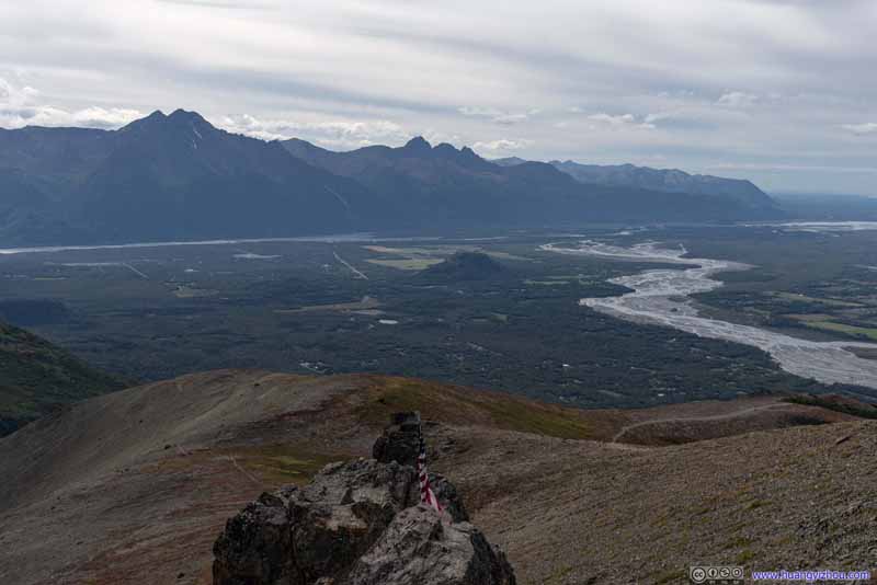 Chugach Mountains from Lazy Mountain