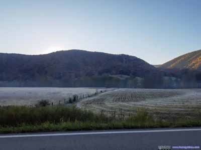 Frost over Farmland