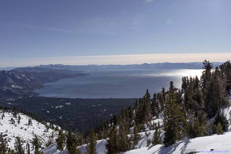 Overlooking Lake Tahoe