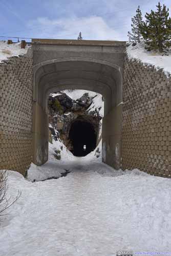 Donner Pass Summit Tunnel Entrance