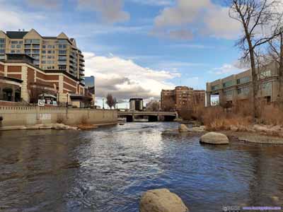 Truckee River by Wingfield Park