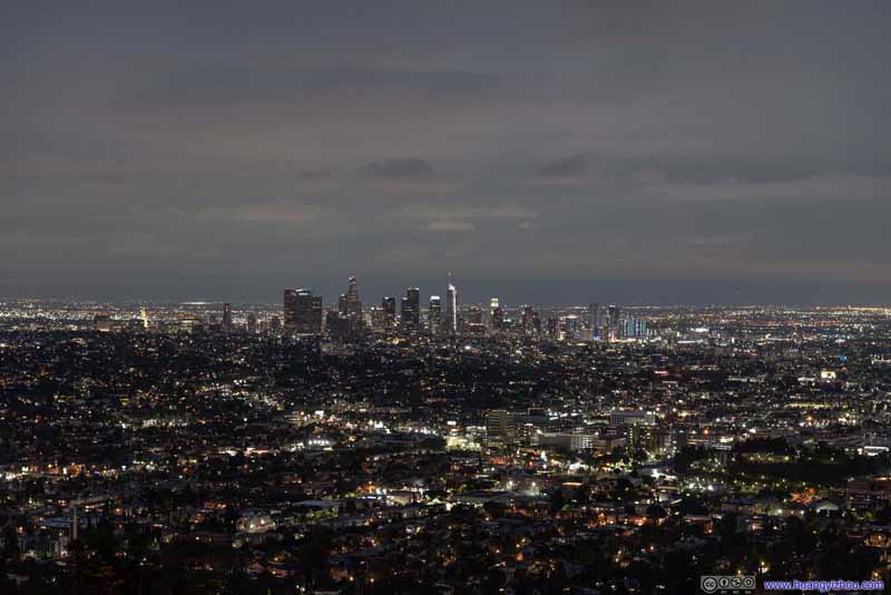 Downtown Los Angeles at Night