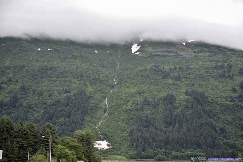Gastineau Peak in Clouds