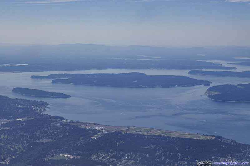 Islands off Tacoma