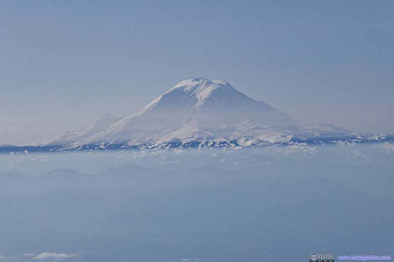 Distant Mt Rainier