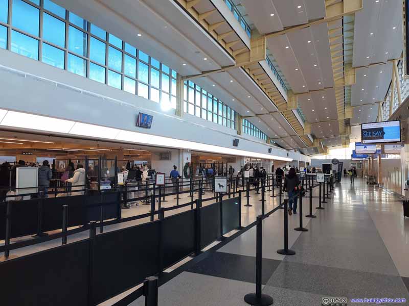 Reagan Airport New Security Checkpoint