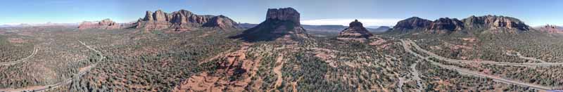 Bell Rock and Surrounding Buttes