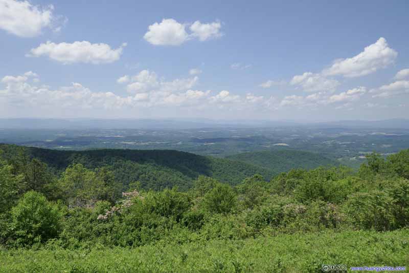View from The Great Valley Overlook
