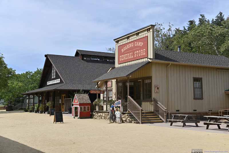 Buildings in Roaring Camp