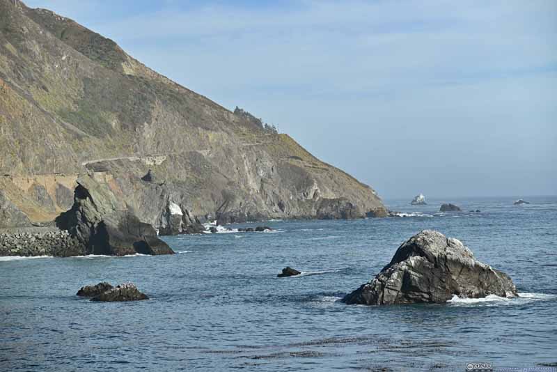 Boulders and Cliffs along Coast