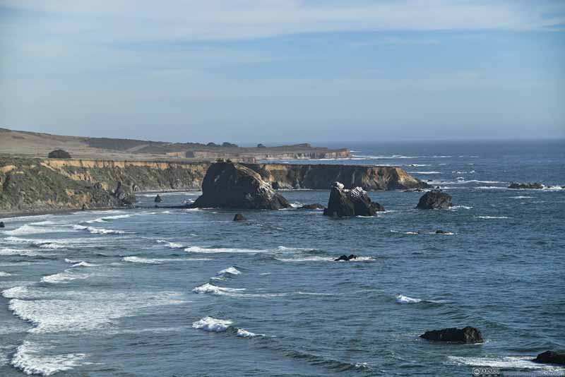 Boulders along Coastline