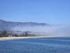 Beach Covered by Fog