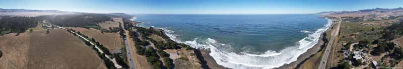 Overlooking Cambria Coastline